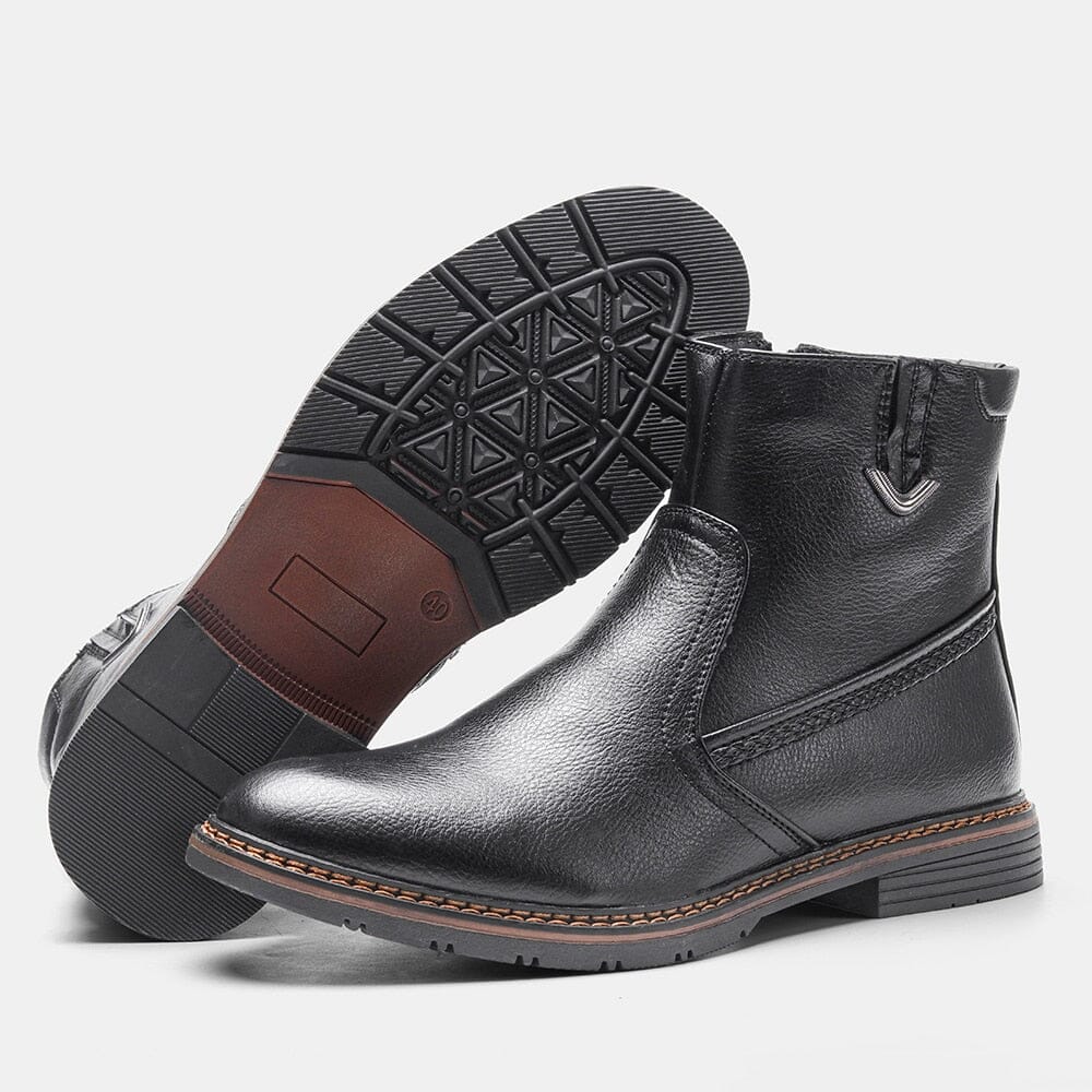 Bota de Couro Clássica Inglesa Bota de Couro Clássica Inglesa Espaço Shop 