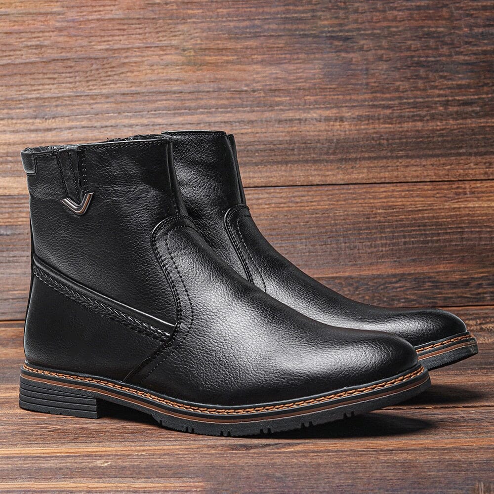 Bota de Couro Clássica Inglesa Bota de Couro Clássica Inglesa Espaço Shop 