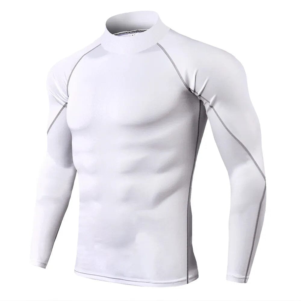 Camisa Manga Longa FitGym Camisa Manga Longa FitGym Sabinovision Branco M 