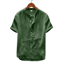 Camisa Masculina Casual Estilo Urbano Camisa Masculina Casual Estilo Urbano espaço shop VERDE M 