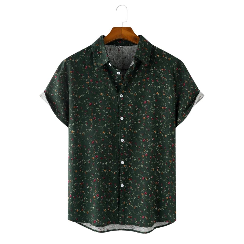 Camisa Masculina Floral Urban Camisa Masculina Floral Urban espaço shop P 