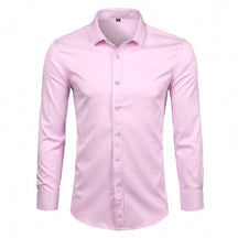 Camisa Social Lisa Conforto Anti Amassado Camisa Social Lisa Conforto Anti Amassado Manfine Rosa P 