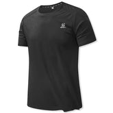 Camiseta Masculina Running Fitness Camiseta Masculina Running Fitness Sabinovision Preto M 