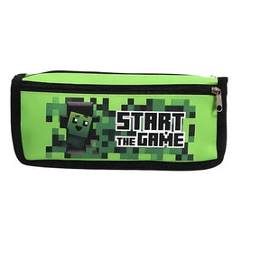 Estojo Creeper com Design de Dois Compartimentos Estojo Creeper com Design de Dois Compartimentos comandshoes Verde 