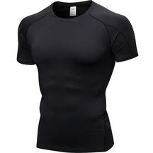 - Kit Camisa masculina de Compressão estilo militar Fit Nax 1 organax Preto PP 