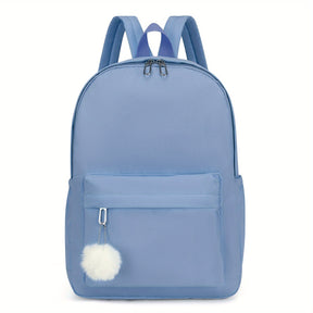 Mochila Escolar Casual em Nylon Mochila Escolar Casual em Nylon comandshoes Azul 