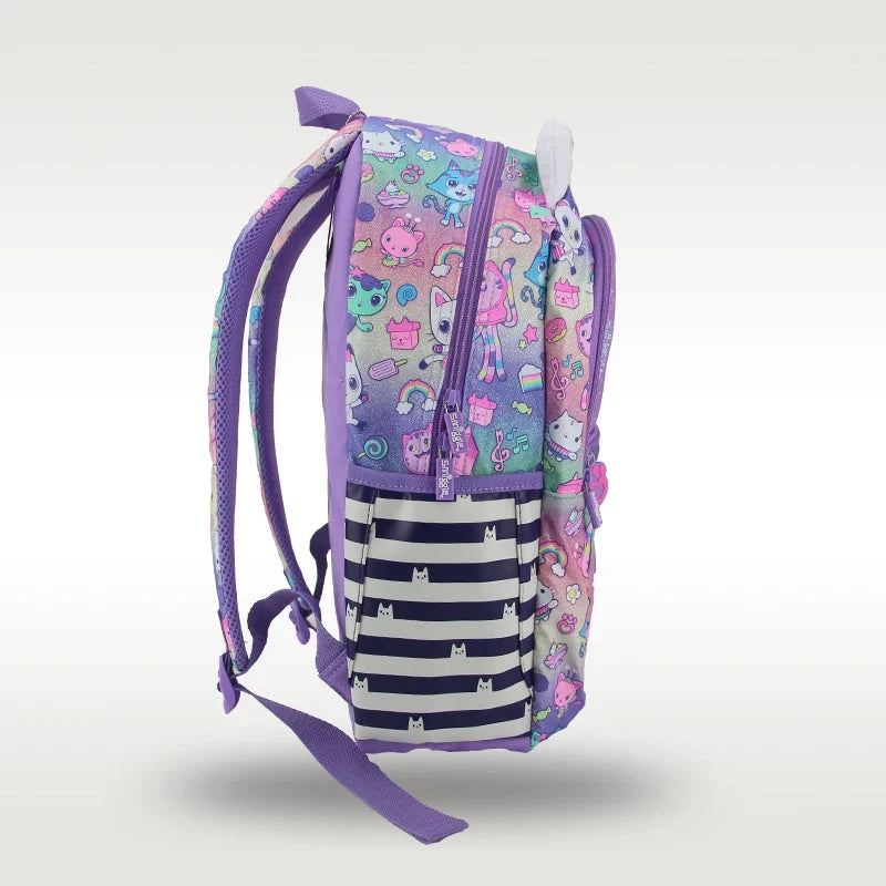 Mochila Escolar Infantil Feminina Desenho Animado Com Brilho comandshoes 