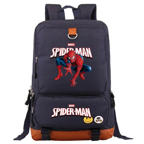 Mochila escolar Infantil Masculina De Grande Capacidade Estampa Super Herói Mochila escolar Infantil Masculina De Grande Capacidade Estampa Super Herói comandshoes Azul marinho 