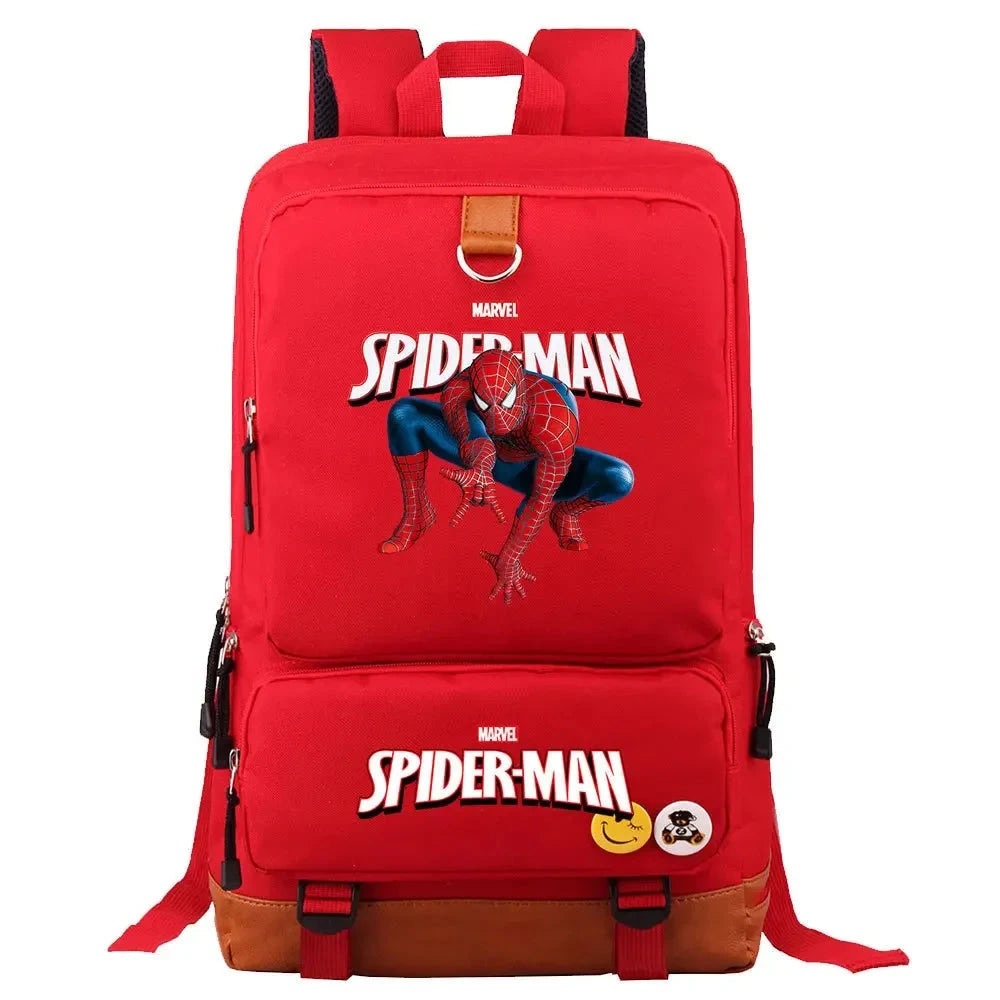 Mochila escolar Infantil Masculina De Grande Capacidade Estampa Super Herói Mochila escolar Infantil Masculina De Grande Capacidade Estampa Super Herói comandshoes Vermelho 