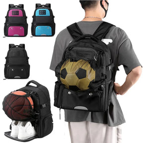 Mochila Esportiva De Basquete Com Compartimentos Para Bola E Sapato Mochila Esportiva De Basquete Com Compartimentos Para Bola E Sapato comandshoes 