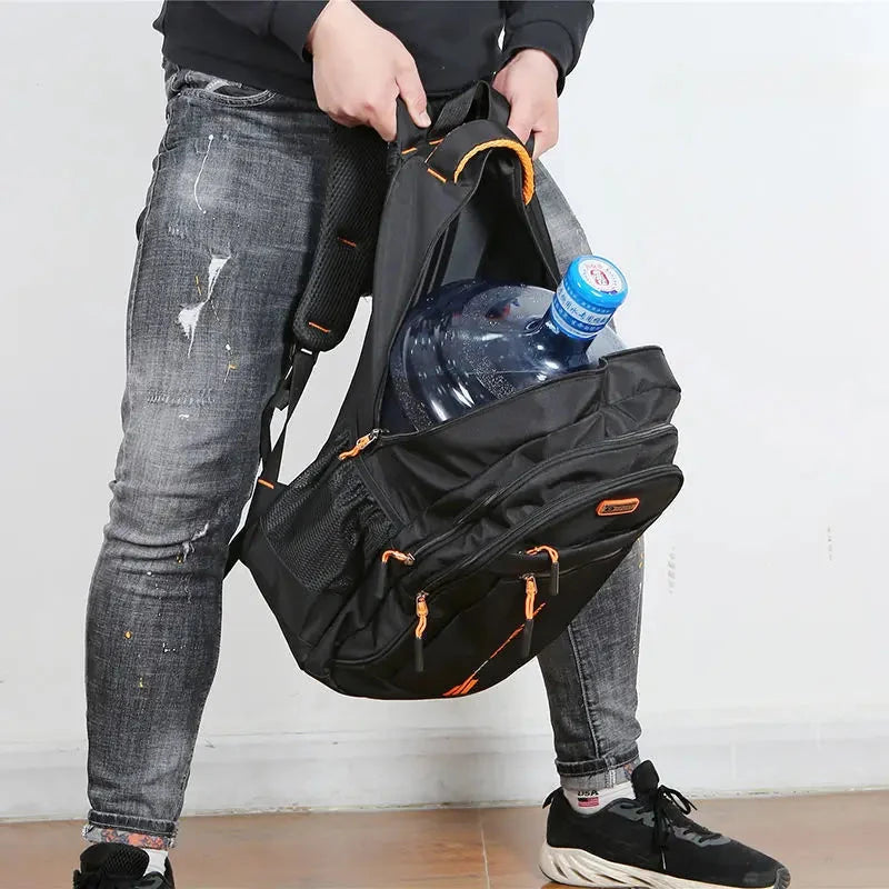 Mochila Multifuncional Impermeável Masculina Com Divisórias comandshoes 