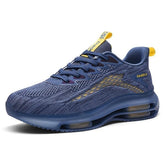 Tênis Masculino Esportivo - Walkers Tênis Masculino Esportivo - Walkers COMAND SHOES Azul + Amarelo 38 